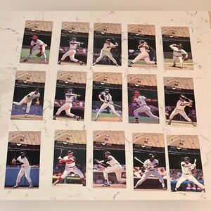 1985 Leaf/Donruss All Star Game Pop Up Card Lot Of 15 Players Listed In Comments